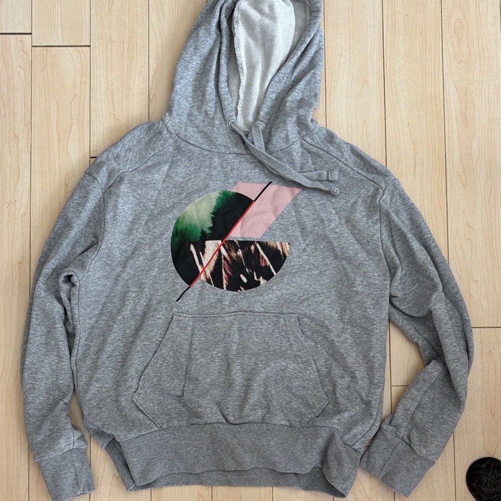 Prana Gray Graphic Hoodie